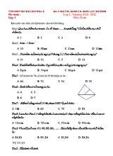 Bài kiểm tra đánh giá năng lực học sinh môn Toán Lớp 2 (Kết nối tri thức với cuộc sống) - Năm học 2021-2022